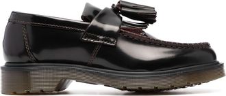 Dr. Martens Adrian leather tassel loafers - women - Calf Leather/Patent Calf Leather/Rubber - 6.5 - Purple