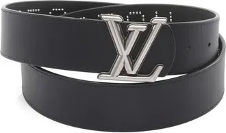 Louis Vuitton Cintura reversibile LV Dimension Rockabilly con borchie 2025 - Nero