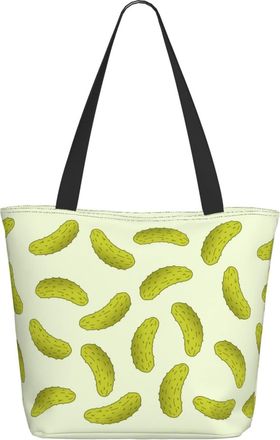 AOOEDM Dill Pickles Pickled- Cucumber Ladies Shopping Bag 13x11x7in.The Perfect ValentineS Day Gift.It Is The Best ValentineS Day Gift For Mom, Daughter, Wif