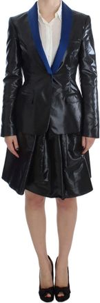 Exte blue Two Piece Suit Skirt & Womens Blazer