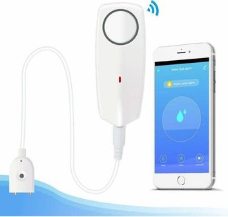 OEM Detector De Fugas De Agua - Detector De Inundaciones, Alarma De Agua, Detectores De Agua Inal&aacute;mbricos Con Alarma Sonora Y Visual, Notificaciones Push 
