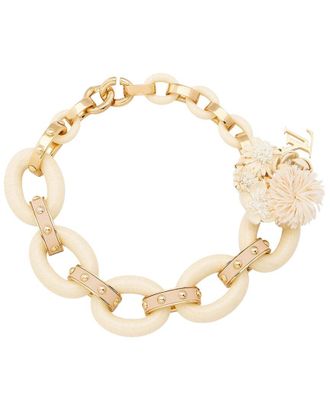 Louis Vuitton Resin Flower Necklace (Authentic Pre-Loved)