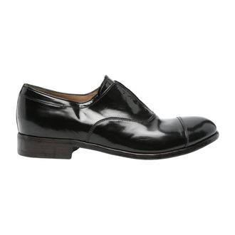 Premiata Gepolijste Leren Oxford Schoenen - Heren - Schoenen - Zwart - Maat: 45 EU