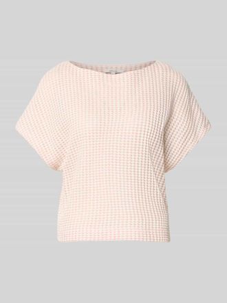 OPUS Regular Fit T-Shirt aus Baumwoll-Mix Modell Gutina in Hellrosa, Gr&ouml;&szlig;e 36
