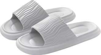 Generic Bathing Slippers, Womens Non-Slip Sole, Lightweight Cloud Shoes, Flat Slippers, Comfortable Bath Slippers, Quick Bathing Shoes, Super Soft Bath Slippe