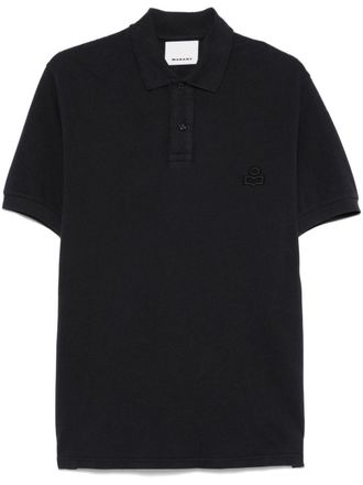 Isabel Marant Afko poloshirt - Zwart