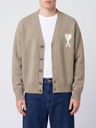 Ami Maglia Uomo colore Beige