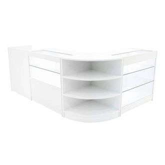 MonsterShop Theia LED Shop Counter Set K900, C900, TB60 & LM60 - White