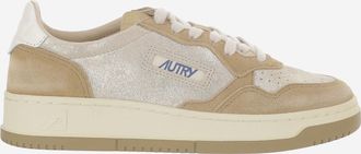 Autry Womens Sneakers Medalist Low Multicolour Leather Trainers