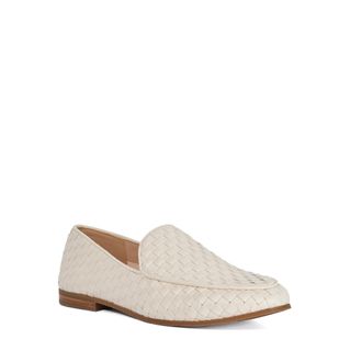 Dune London Womens Ladies Guava - Woven Loafers - Beige - Size UK 5