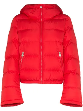Perfect Moment polar puffer ski jacket - women - Nylon/Polyacrylic/Polyester/Spandex/Elastane - M - Red