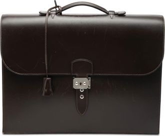 Herm&egrave;s Pre-owned Hermes Box Calf Sac A Depeches 38 Unisex 0MXDWZHHL9U6MIVN