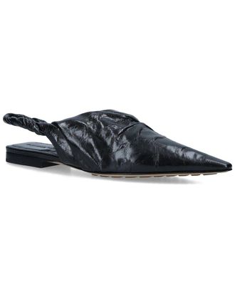 Bottega Veneta Point-Toe Leather Sandal
