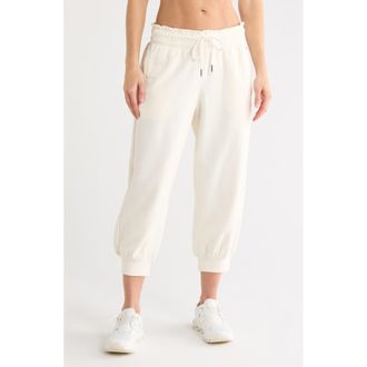 Balance Collection Mabel Drawstring Capri Pants in Egret at Nordstrom Rack, Size X-Small