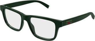Gucci Gg 1987O 004 Optisch Montuur - Heren - Brillen - Groen - 54 MM - Accessoires