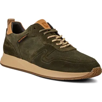 Bruno Magli Capri Sneaker in Green Suede at Nordstrom Rack, Size 10.5