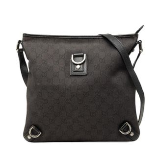 Gucci Pre-owned Gucci GG Denim Abbey D Ring Crossbody Unisex M3BP369990OVX5VQ