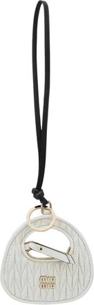 Miu Miu Keyrings, female, White, Size: ONE SIZE Trick Wander Keyring