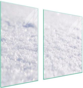 OEM Placa Protectora De Vidrio Para Estufa 90x52 Blanca