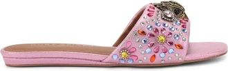 Kurt Geiger Kensington Platte Sandaal - Dames - Sandalen - Veelkleurig - 40 EU - Schoenen