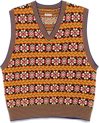 Bode Bracken Vest - Mens - Cotton