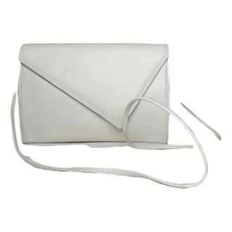 Givenchy Pre-owned Clutches, female, White, Size: ONE SIZE Pre-owned Leather Shoulder Bag
