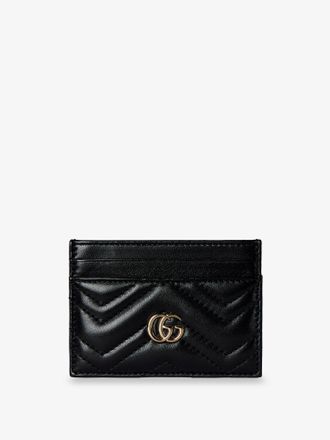 Gucci Portacarte GG Marmont in pelle - GUCCI - gender_Woman
