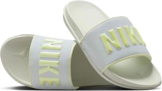 Nike Womens Nike Offcourt BQ4632-013 Sandals Green Open Toe Comfort Slide JAX741