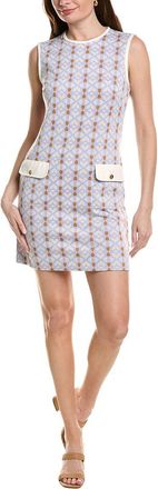 Tyler B&ouml;e Blue Mosaic Shift Dress