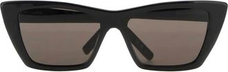 Saint Laurent Eyewear Zonnebril met cat-eye montuur - Zwart