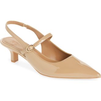 Nordstrom Rack Miranda Slingback Pump in Tan Blush at Nordstrom Rack, Size 6.5