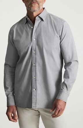 34 Heritage Denim Button-Up Shirt in Grey Indigo at Nordstrom, Size Xx-Large