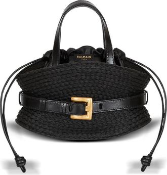 Balmain Shuffle Mini bag - Dames - Schoudertassen - Zwart - ONE Size - Leer - Tassen