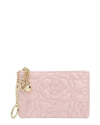 Tiffany & Fred Quilted Leather Coin Purse