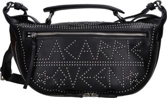La Carrie Tassen.. Zwart - Dames - Handtassen - Zwart - ONE Size - Leer - Tassen