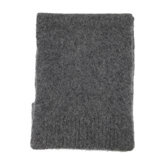Sams&oslash;e & Sams&oslash;e Womens Scarf Gray Wool