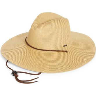Brixton Mitch Packable Sun Hat in Tan at Nordstrom, Size Large