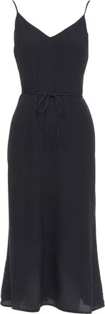 Reformation Tie Waist Open Back Dress