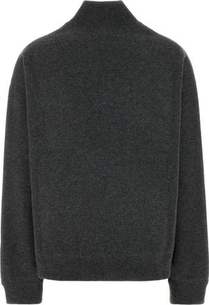 Miu Miu Womens Sweater Gray Cashmere