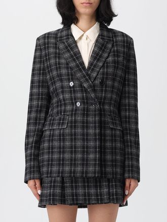 Pinko Blazer doppiopetto Pinko in misto lana check