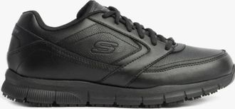 Skechers Womens Skechers Work 77235EC NAMPA - WYOLA SR Womens Occupational Trainers Black - Size: 4.5