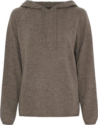 BTF-CPH Felpa con cappuccio in cashmere - - Sweatshirts & Hoodies - Donna - Marrone - L