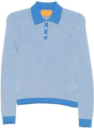 Guest In Residence Piqu&eacute;-Kaschmir-Poloshirt