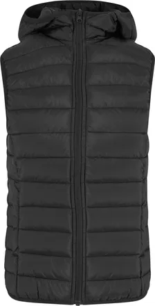Urban Classics Dames/Dames Ultra Licht Gewatteerd Gilet (Zwart)