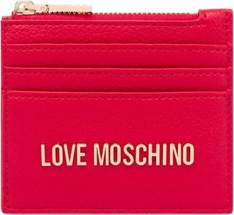 Love Moschino Portafoglio con logo - Rosso