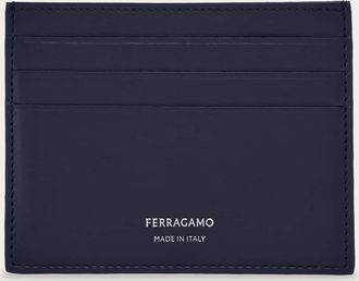 Ferragamo Men Credit card holder Blue