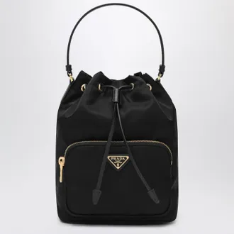 Prada Duet black Re-Nylon bucket