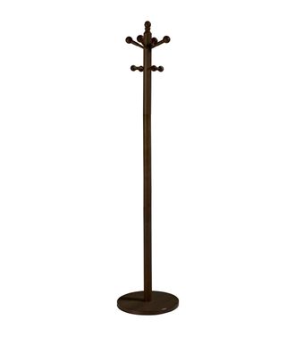 HERDASA Herdasa - Perchero Mod. 410 Acabado Lacado Wengu&eacute;, 170 Cm(alto)35 Cm(ancho)35 Cm(largo)