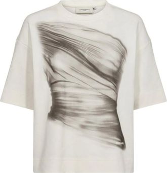 Copenhagen Muse Dames, Tops, Beige, Maat: M