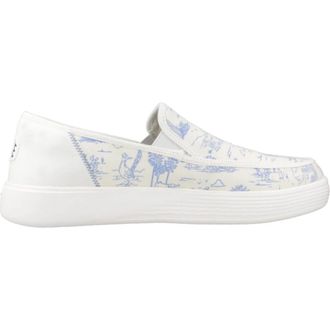 Hey Dude Sunapee Slip On Sneakers - Heren - Loafers - Wit - 41 EU - Schoenen